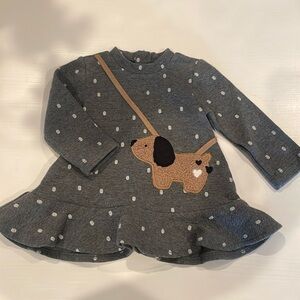Mayoral Dress/Tunic with Puppy, 6mth